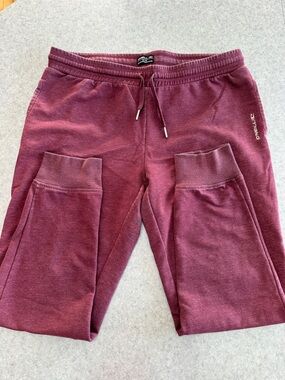 O'Neill Women’s XL Maroon Jogger Sweatpants with Drawstring